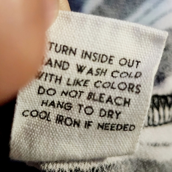 The Workshop Black White Stripe Zipper Pocket Short Sleeve Top Women's Medium M - Picture 8 of 8